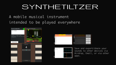 Synthetiltzer Minus iPhone screenshot 4 - Music app