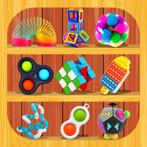 DIY Fidget Stress Relief Games iOS App