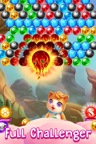 Witch Puzzle Kitty Cat Pop: Bubble Shooter Games screenshot 3