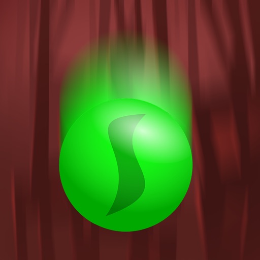 Super marble balls falling in gravity hole game Icon
