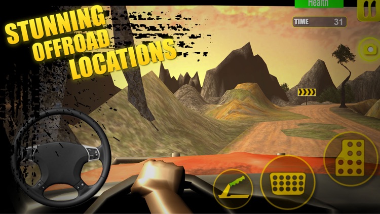 Mountain Drive Pickup Driving Sim 3D
