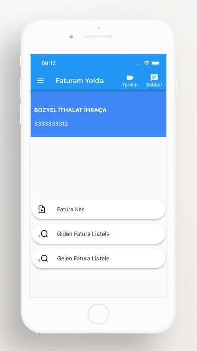 Faturam Yolda Nakliyeciye Özel Screenshot