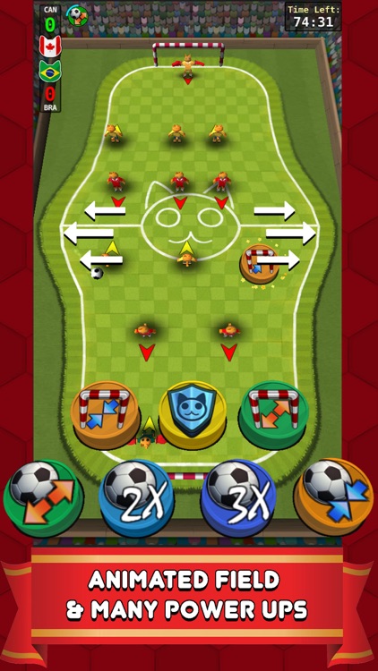 Foozy Kitty: Cat Soccer World Stars screenshot-3