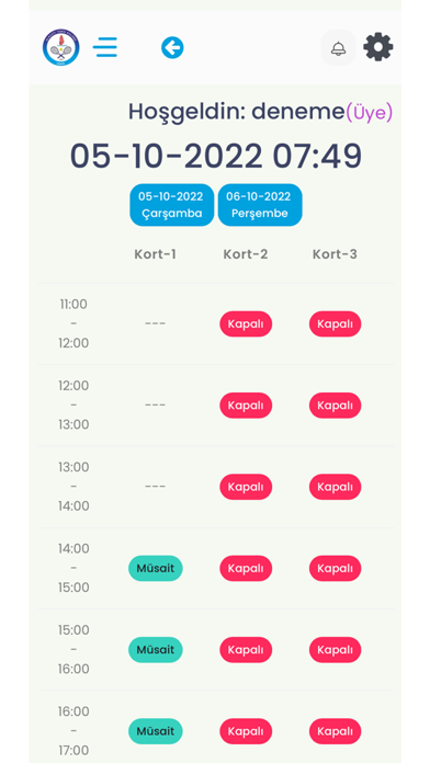 Alaçatı Tenis Kulübü Screenshot
