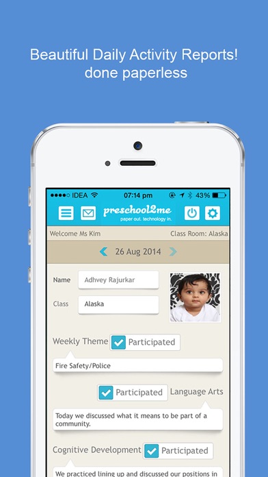 preschool2me for Teachers screenshot