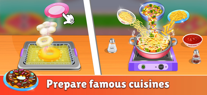 Fast Food GamesCooking Street