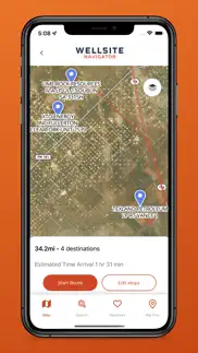 wellsite navigator iphone screenshot 2