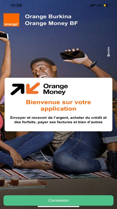 Orange Money Burkina Faso Screenshot