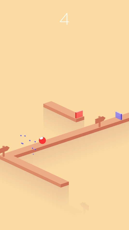 #3. Ball Run - 3D Fun Dot Rolling Game (iOS) 由: 珠峰 徐