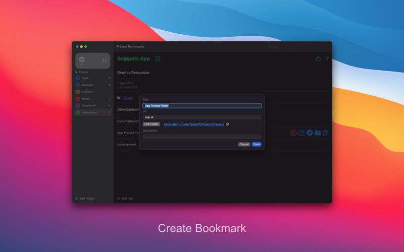 App screenshot