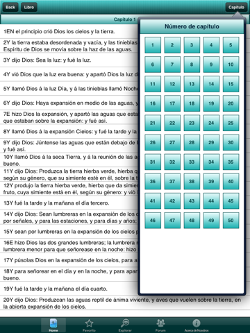 The Spanish Bible Offline for iPad screenshot 3