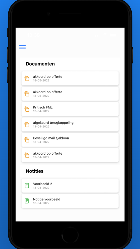 #4. Client (iOS) Podle: Planningsagenda.nl B.V.