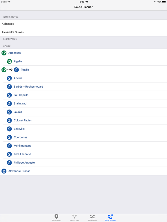 Screenshot #5 pour Paris Metro