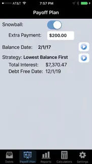 debt payoff pro iphone screenshot 4