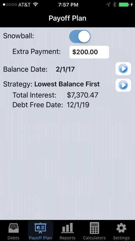 Debt Payoff Pro screenshot 4 of 5