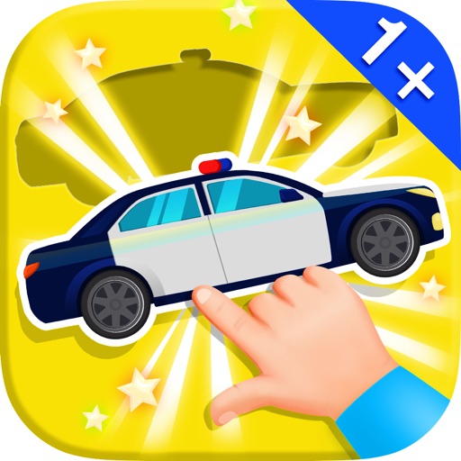 Baby Puzzles: Cars Matching Game Icon