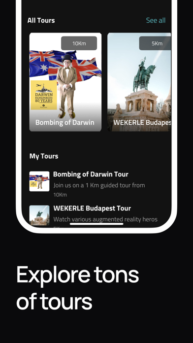 Volories: AR Stories on the Go Screenshot
