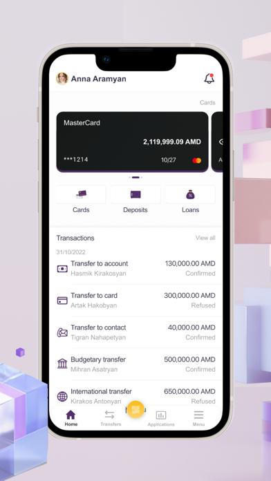 Byblos Bank Armenia Screenshot