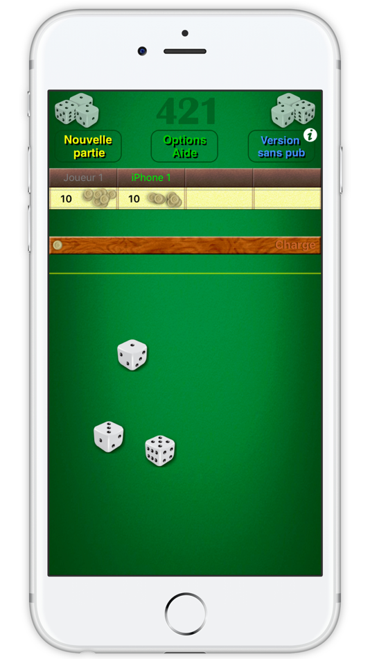 #4. Dice game : 421 (iOS) Podle: Veryphone