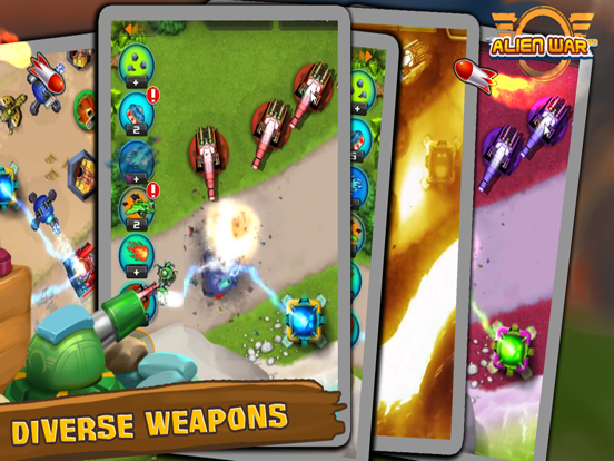 Screenshot #6 pour Tower Defense: Alien War TD