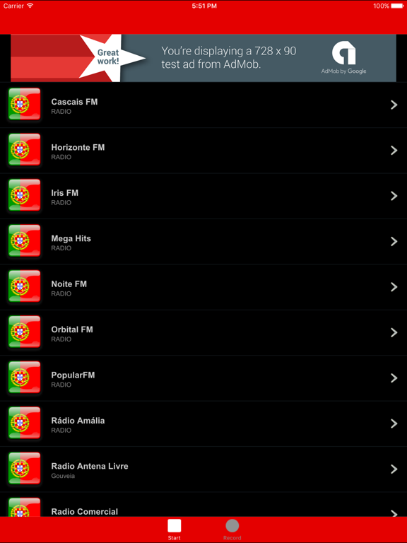 Screenshot #5 pour Radio Portugal - Musica de Portugal