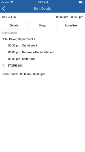 ESS 41 - Reflexis One screenshot 2