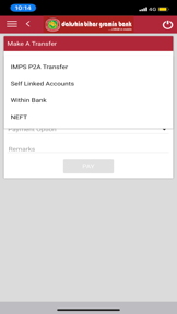 BGB mBanking screenshot