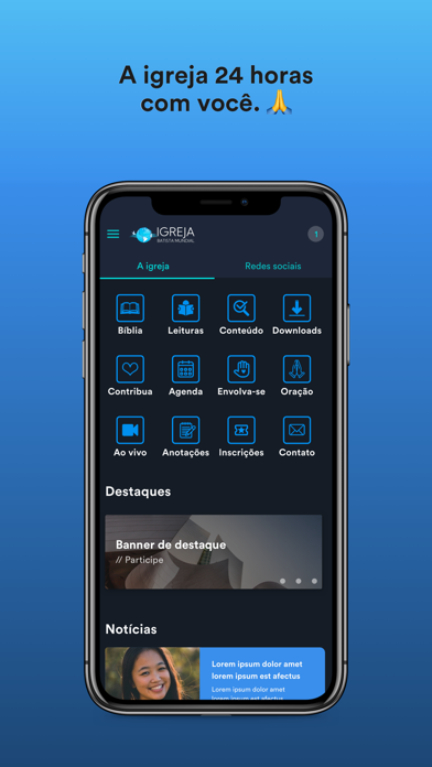 Igreja Batista Mundial Screenshot