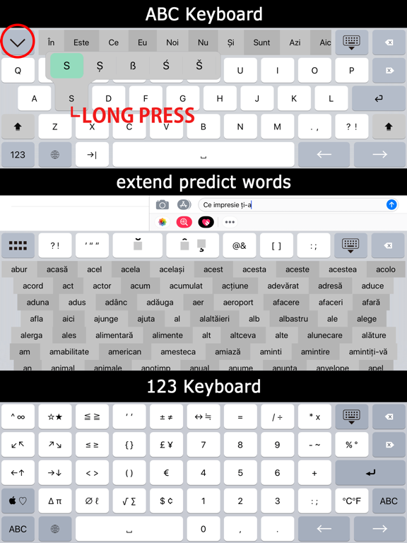Screenshot #4 pour K4us Rumanian Keyboard
