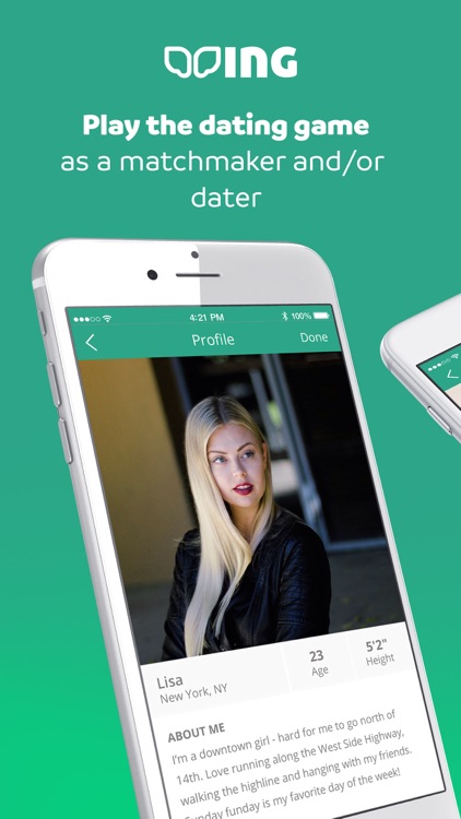 Wing App - Matchmaking Game