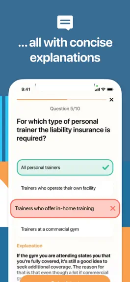 Game screenshot NASM CPT Fitness Prep hack