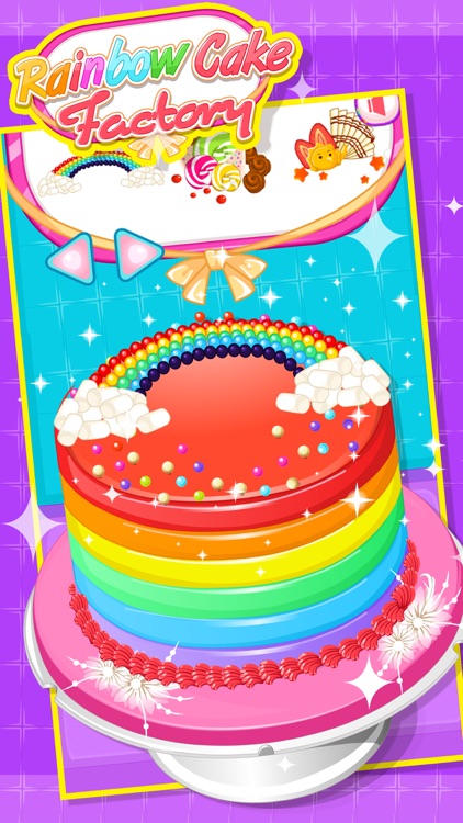 Rainbow Cake Factory - Cooking Game For Kids screenshot-3