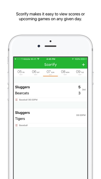 Scorify - Game Scores