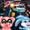 3D Rabbit Street Racer Escape Police Free Games