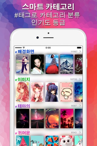 Top Chart of Wallpapers & Hot Backgrounds App screenshot 2