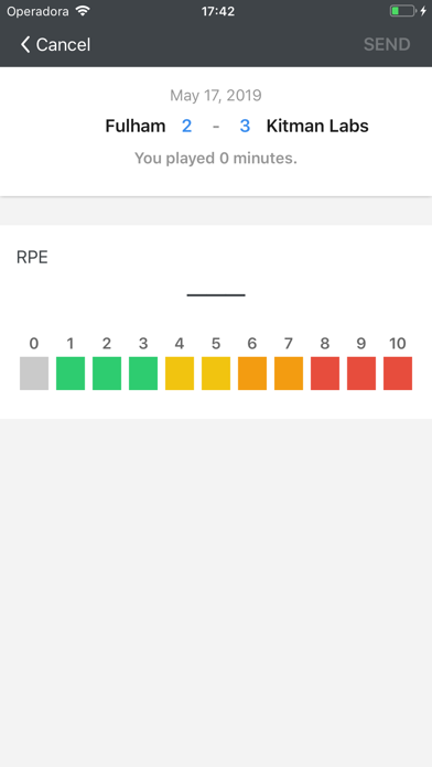 Kitman Labs Kiosk Screenshot