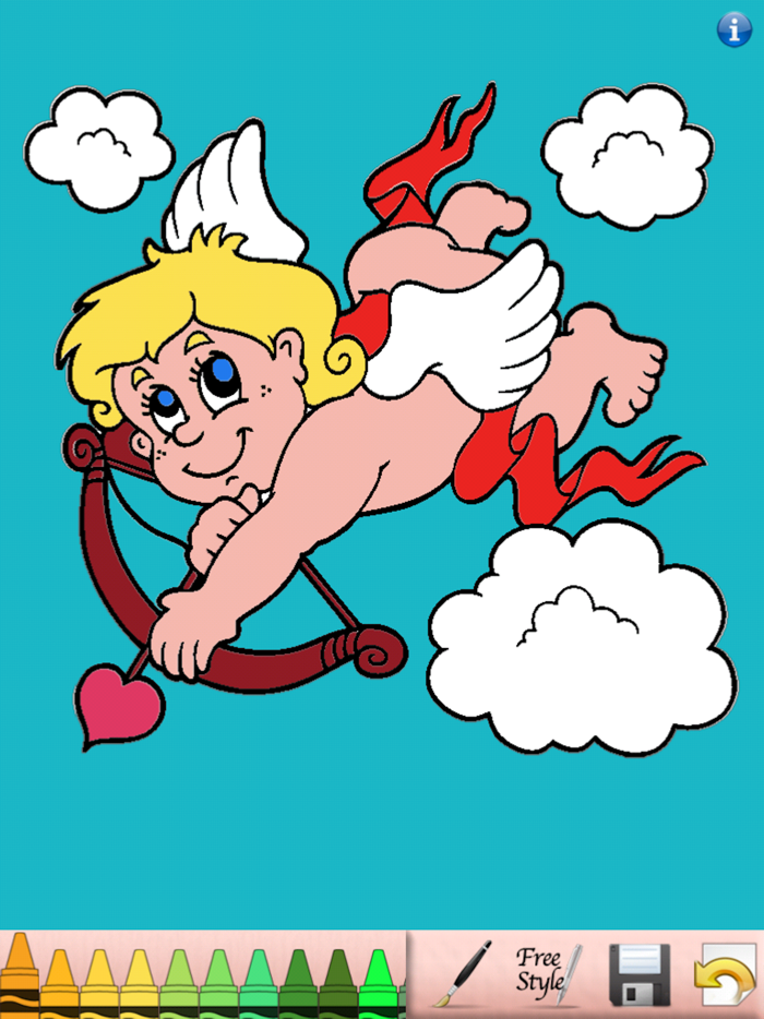 Valentines Coloring Book