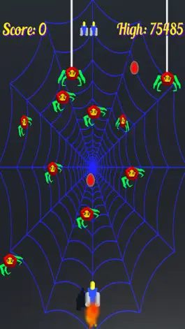 Game screenshot Arachnoids Space Spider Attack apk