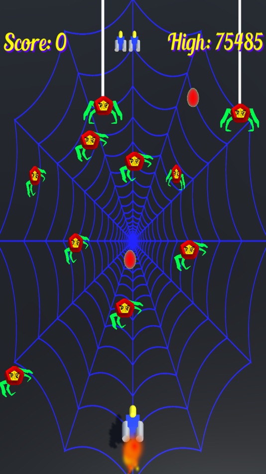 #2. Arachnoids Space Spider Attack (iOS) 由: Galatic Droids