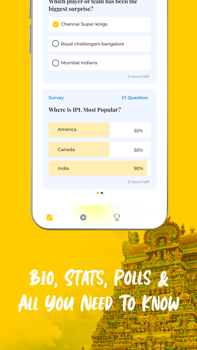 Chennai T20 Cricket Fan App Screenshot