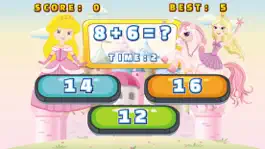 Game screenshot Princess Learning Game For Kid 2nd Grade Math Test apk