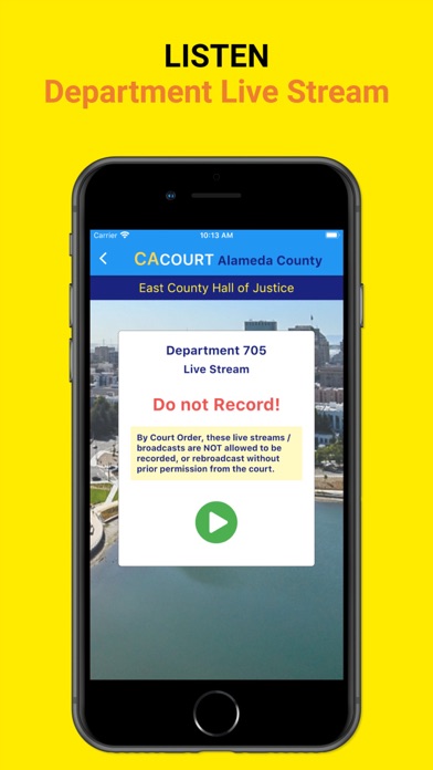 Alameda Superior Court Screenshot