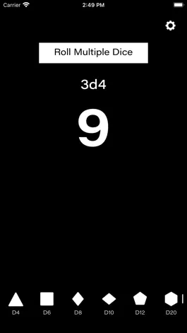 Game screenshot D20 - Dice Simulator hack