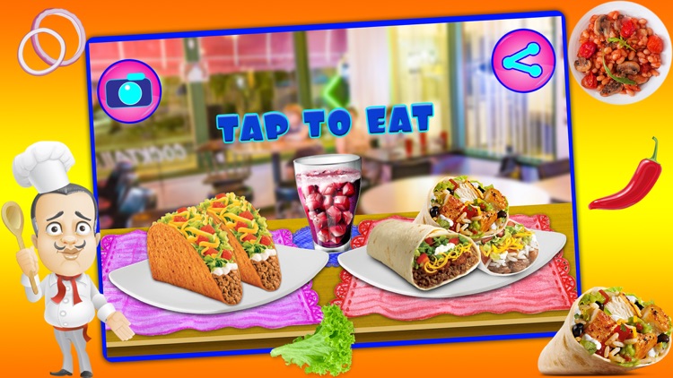 Mexican Food Chef Cooking Game screenshot-4