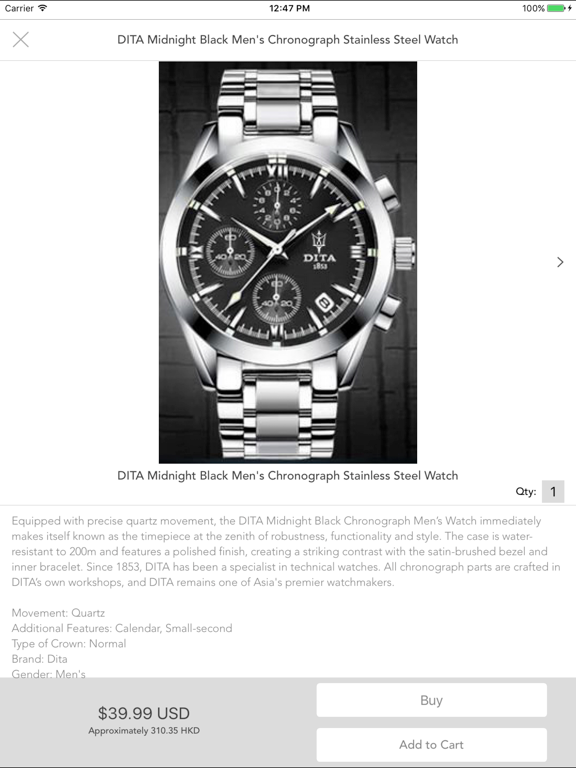 Screenshot #5 pour Watch Shop by 5mina:  Buy Luxury, Discount Watches
