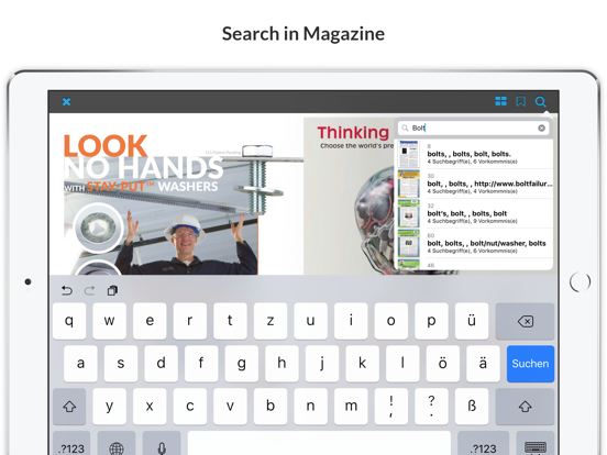LINK MAGAZINE iPad screenshot 5 - Business app