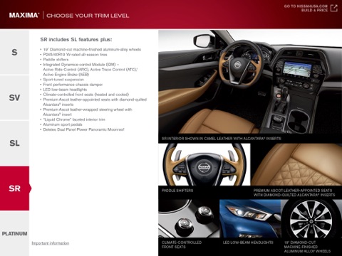 Nissan Interactive Brochure Hub screenshot 4