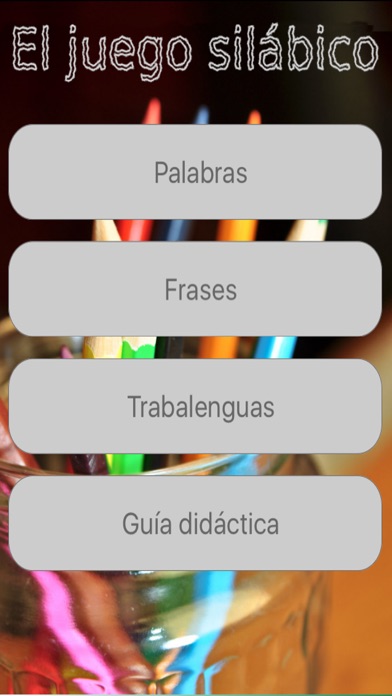 El juego silabico LITE Screenshot