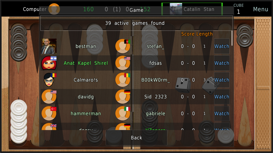#3. Backgammon Reloaded (iOS) 由: Catalin Stan