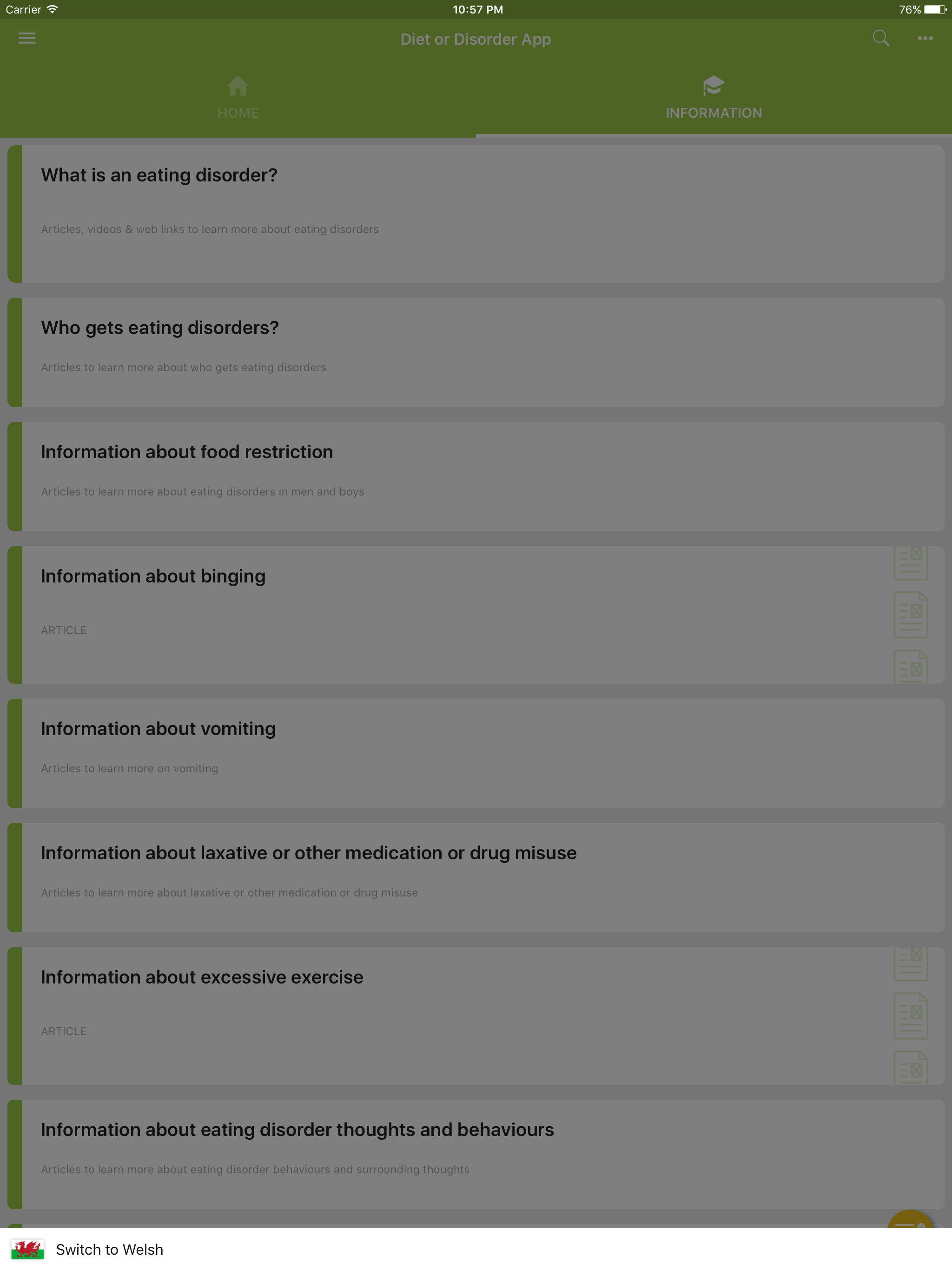 Diet Or Disorder screenshot 8